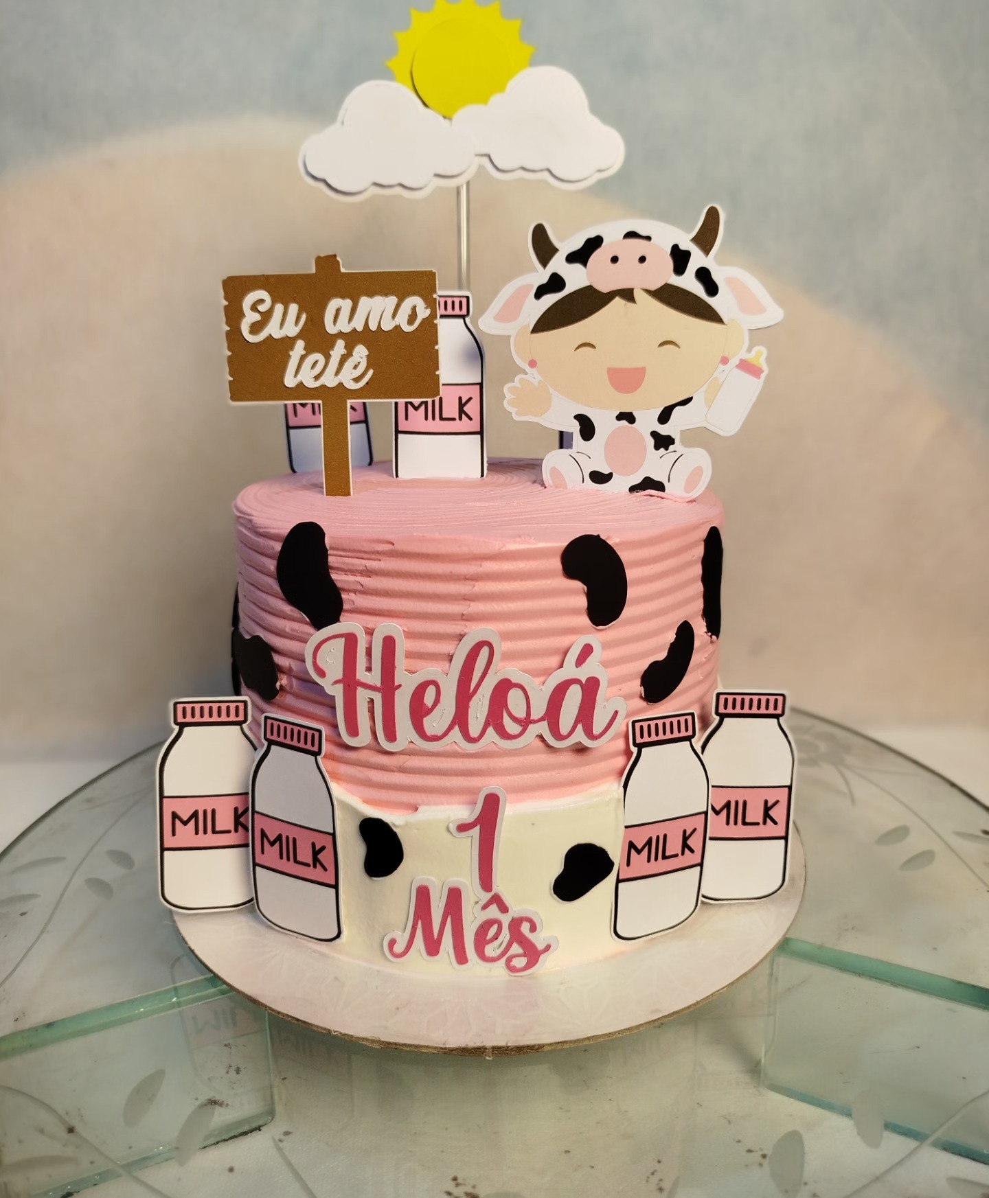 Bolo confeitado